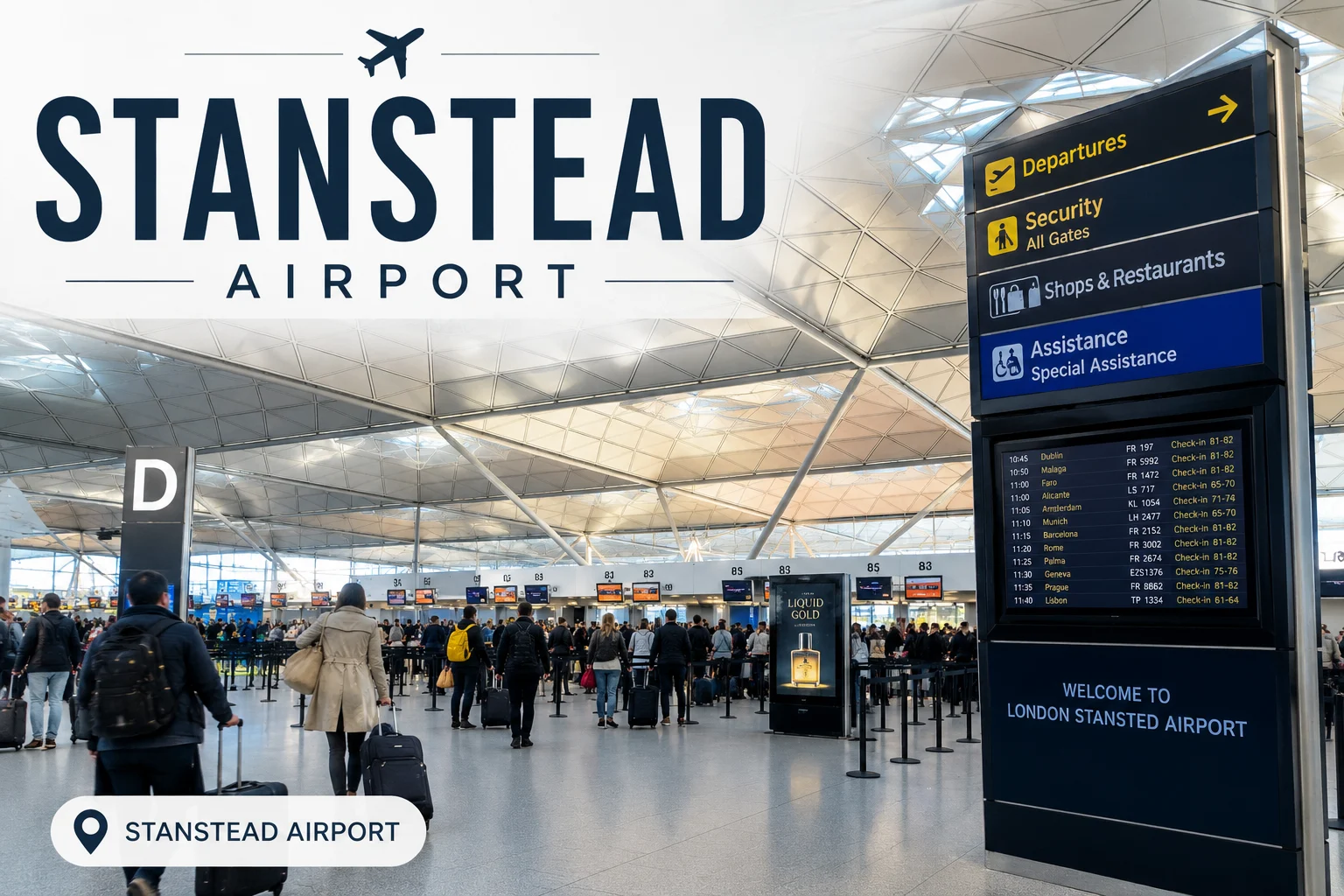 Driving and Parking at Stansted Airport