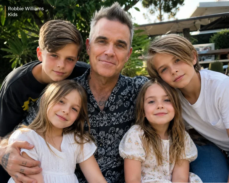 robbie williams kids